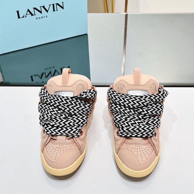 Tênis Lanvin Curb Pale Pink