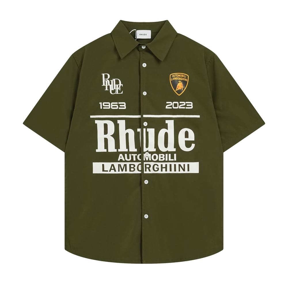Camiseta Rhude x Lamborghini Verde