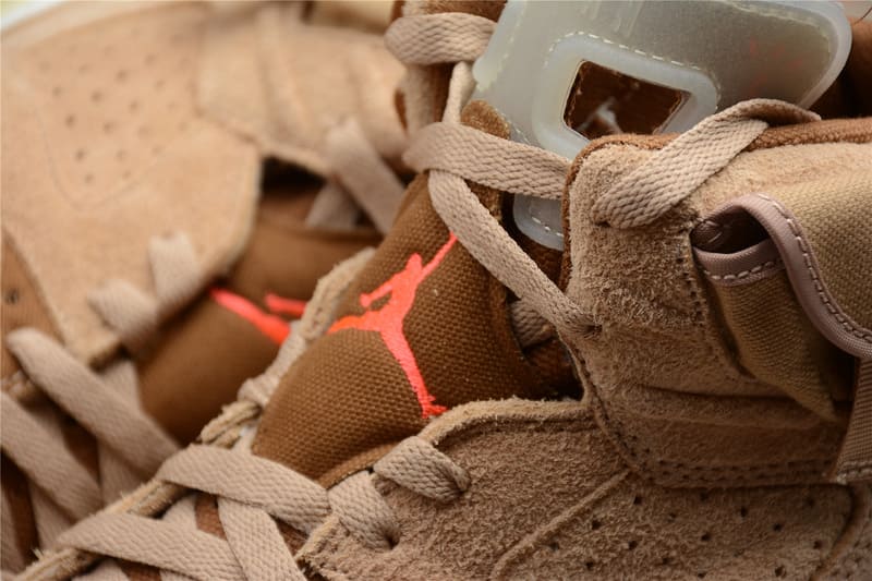 Tênis Air Jordan 6 Retro - Travis Scott "British Khaki"