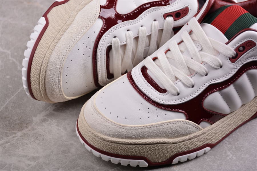 Tênis Gucci Re-Web Sneaker White Red