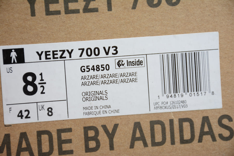 Tênis Adidas Yeezy 700 V3 Arzareth