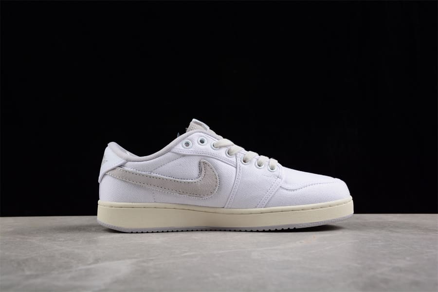 Tênis Jordan 1 Low x Union LA White Neutral Grey