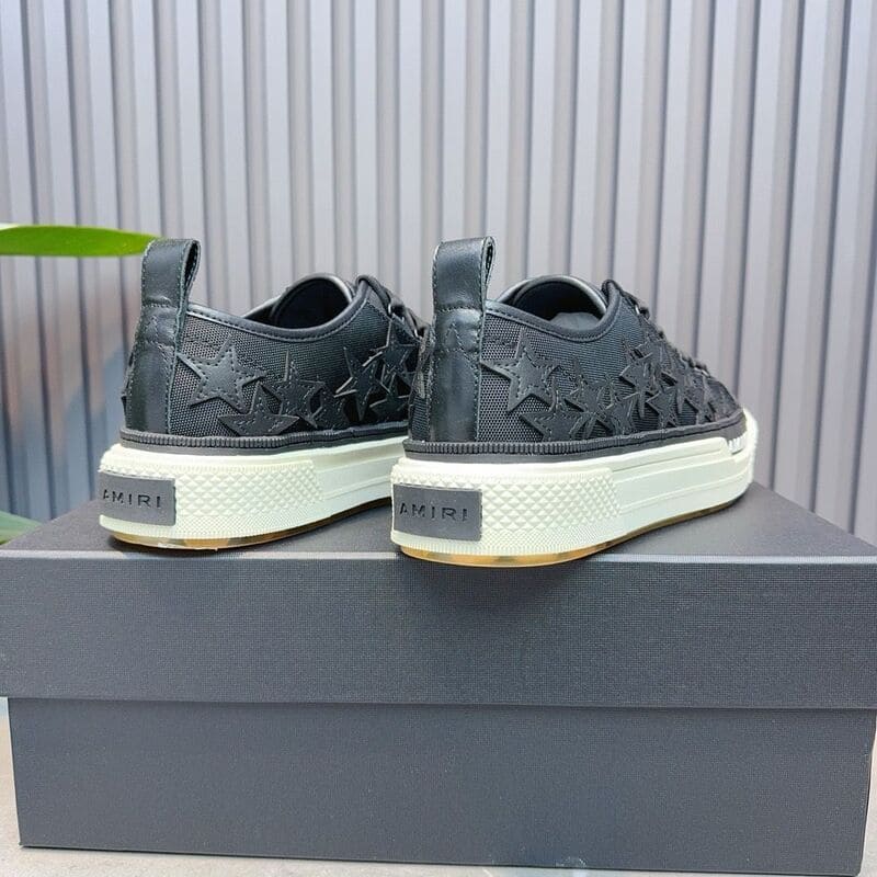 Tênis Amiri Stars Court Low Black
