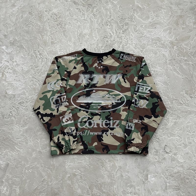 Blusa Corteiz Sponsor Training Camo