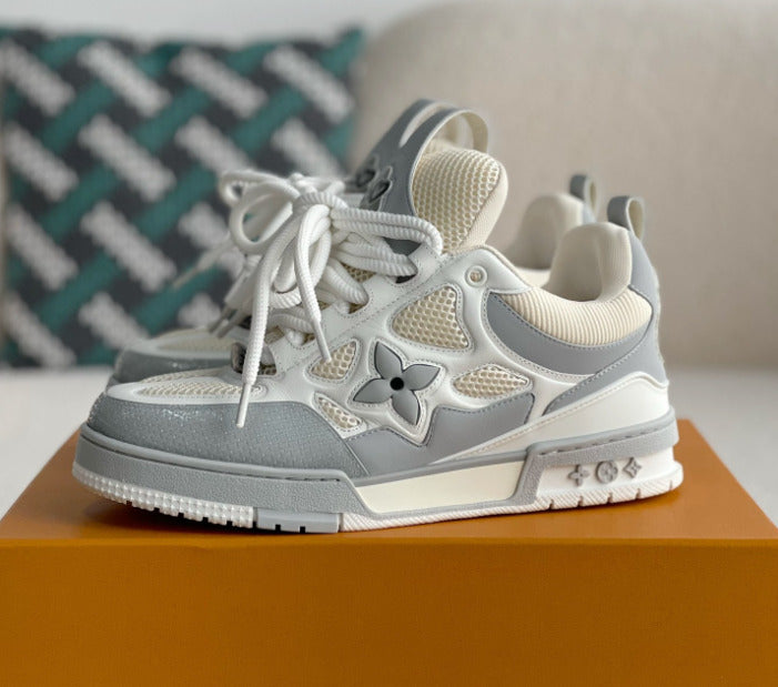 Tênis Louis Vuitton LV Skate Cinza