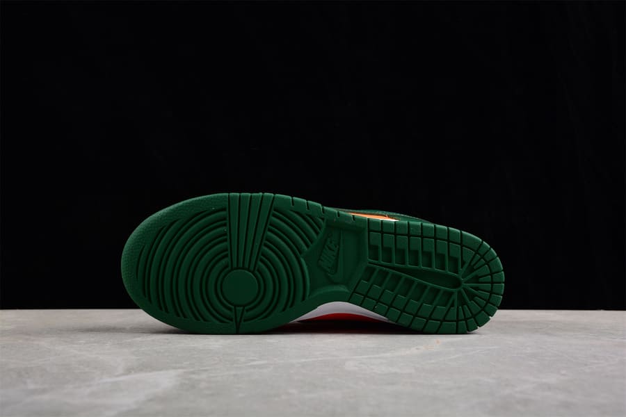 Tênis Nike Dunk Low Miami Hurricanes