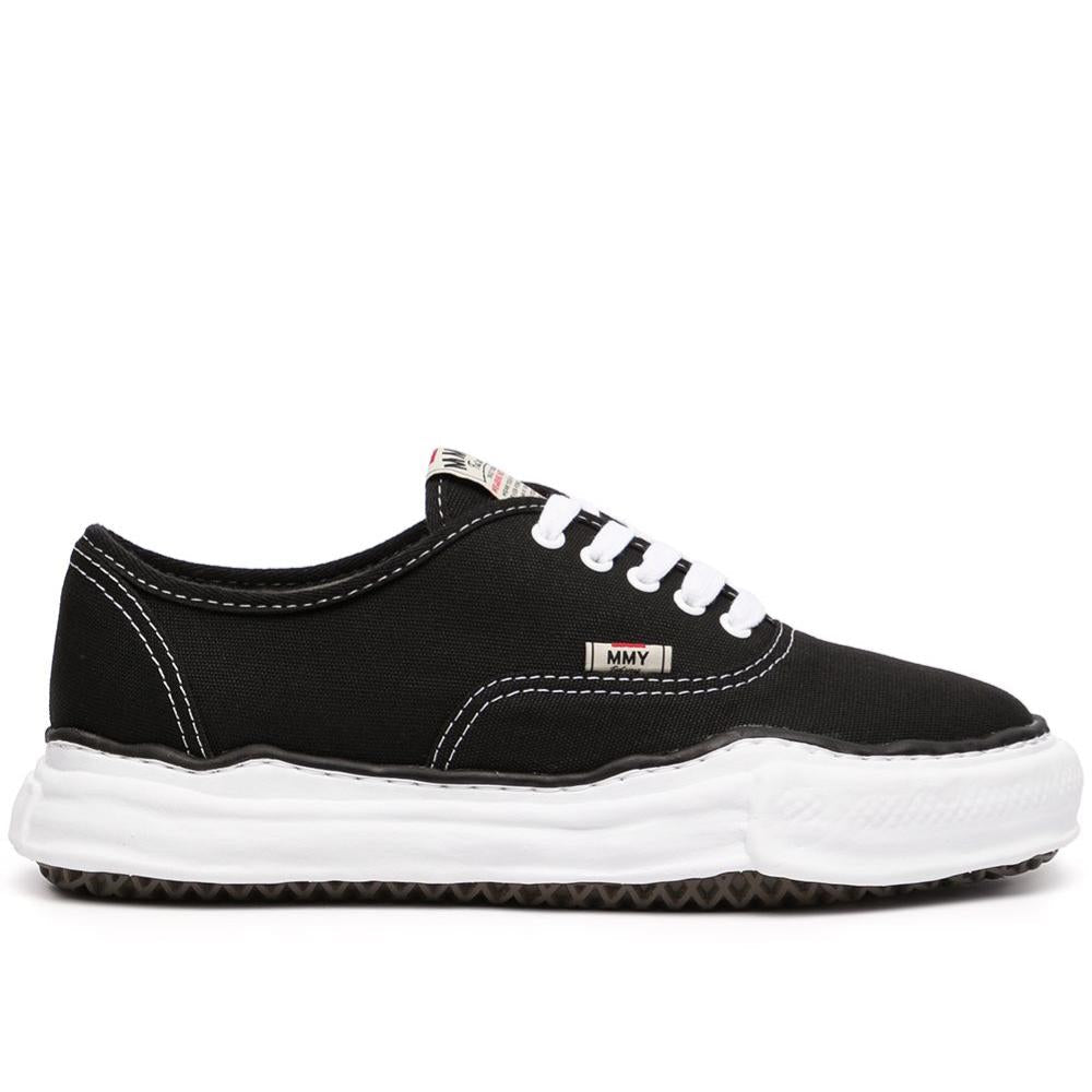 Tênis Maison Mihara Yasuhiro Baker OG Sole Canvas Low Black