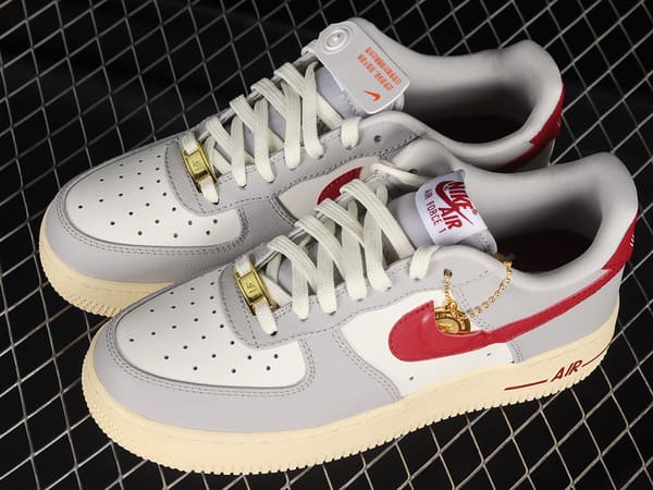 Tênis Nike Air Force 1 o Just do It Photon Dust