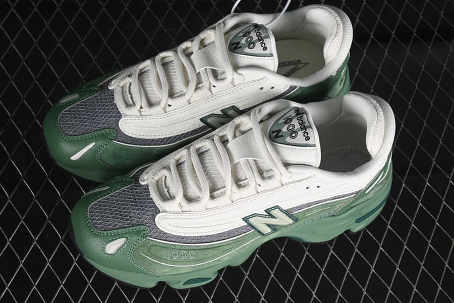 Tênis New Balance 1000 Mallard Green Sea Salt