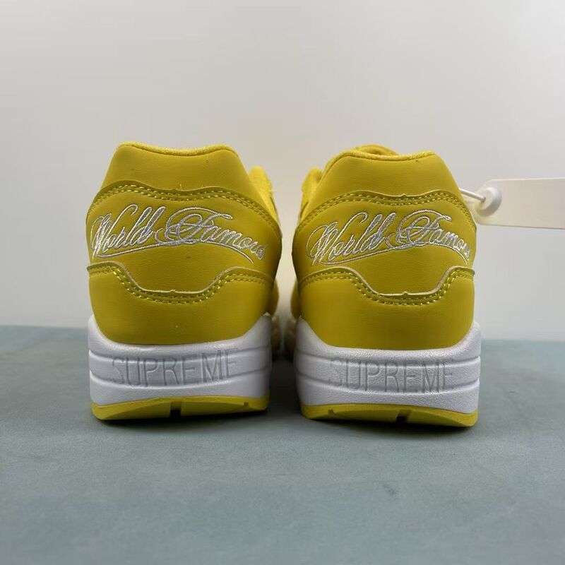 Tênis Air Max 1 x Supreme '87 SP Speed Yellow