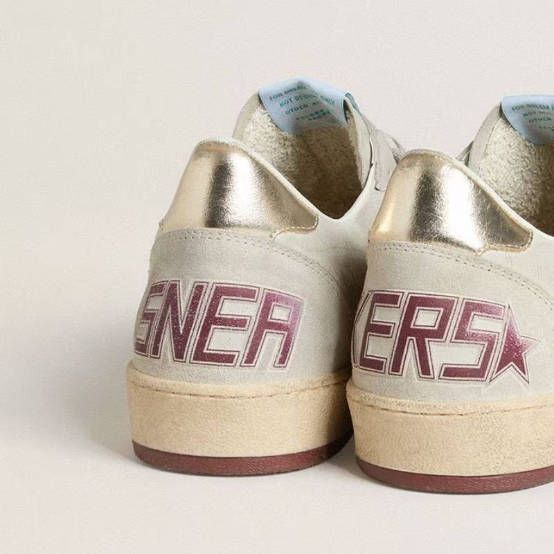 Tênis Golden Goose Ball Star 'Sneakers' White Star Red
