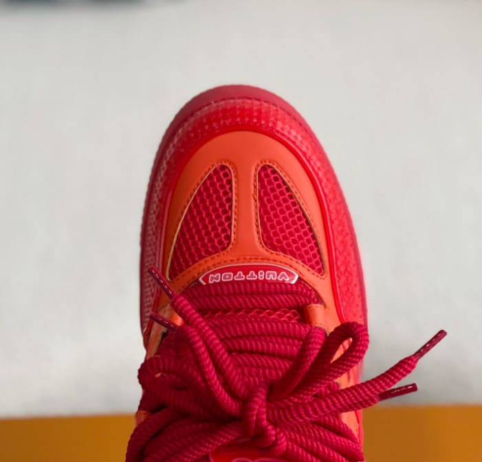Tênis Louis Vuitton LV Skate Vermelho