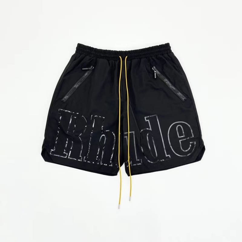 PRONTA ENTREGA - Shorts Rhude Logo All Black