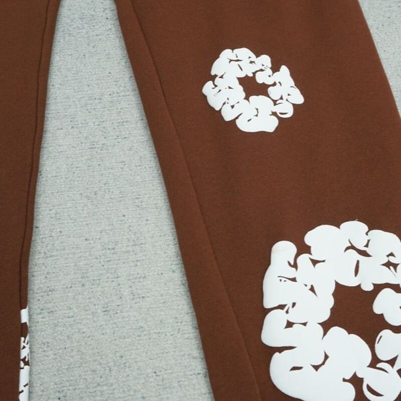 Calça Denim Tears The Cotton Wreath Marrom