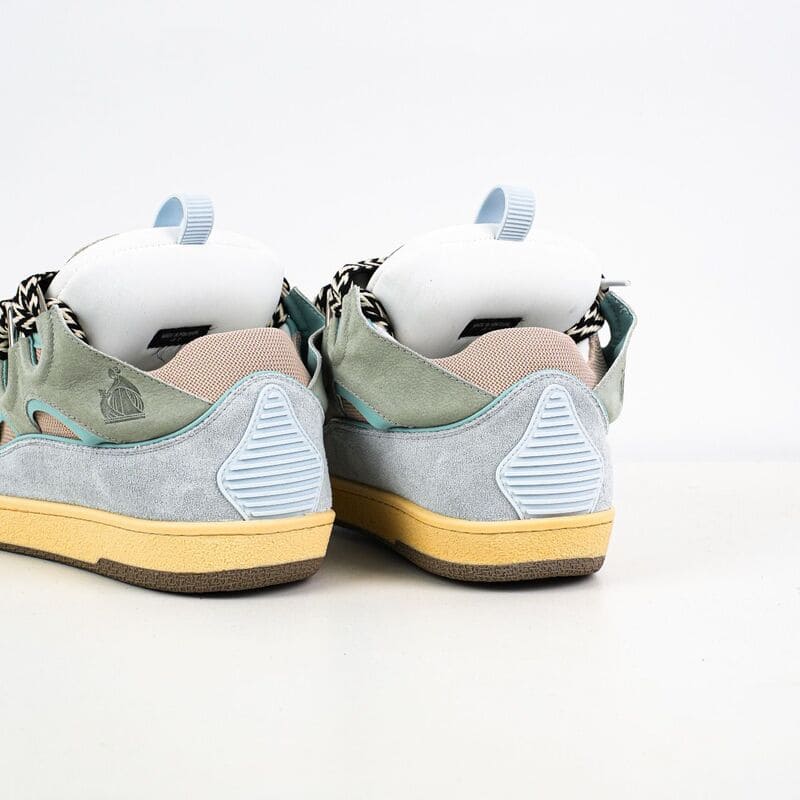 Tênis Lanvin Curb Light Blue