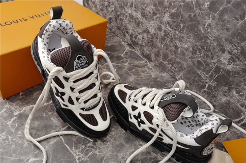 Tênis Louis Vuitton LV Skate Sneaker Grey White