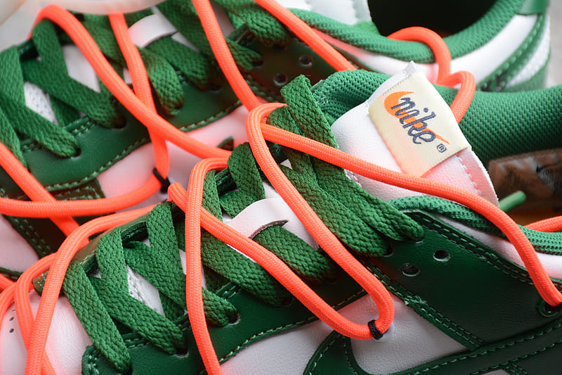 Tênis Nike Dunk Low Off-White Pine Green