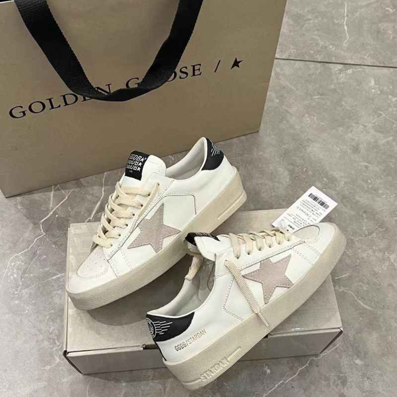 Tênis Golden Goose Stardan Ice White Black