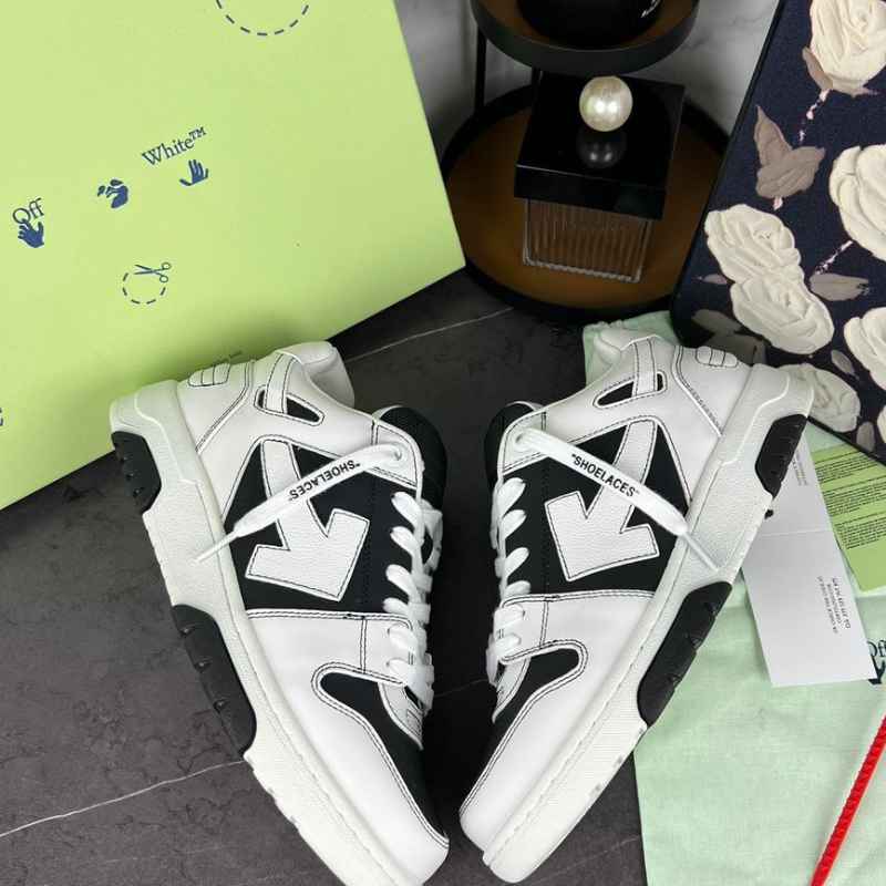 Tênis Off-White Out of Office White Black