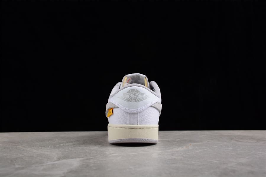 Tênis Jordan 1 Low x Union LA White Neutral Grey