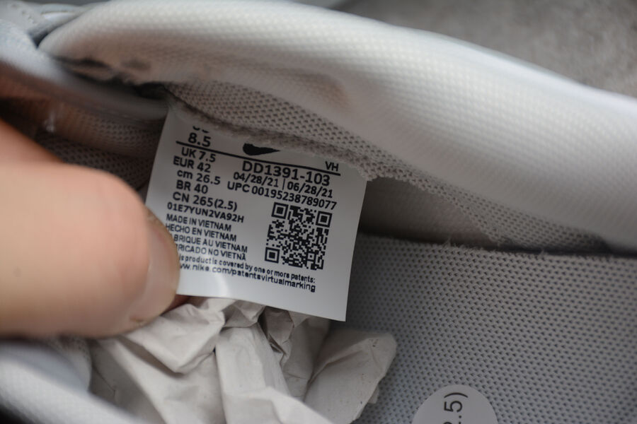 Tênis Nike Dunk Low Grey Fog