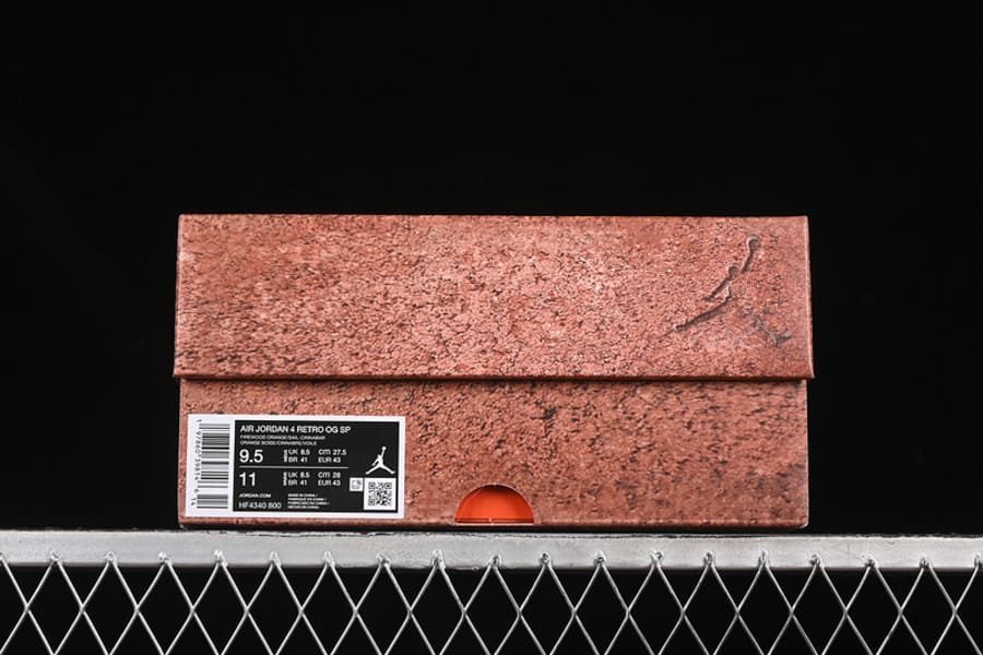 Tênis Air Jordan 4 OG SP x Nigel Sylvester Brick By Brick
