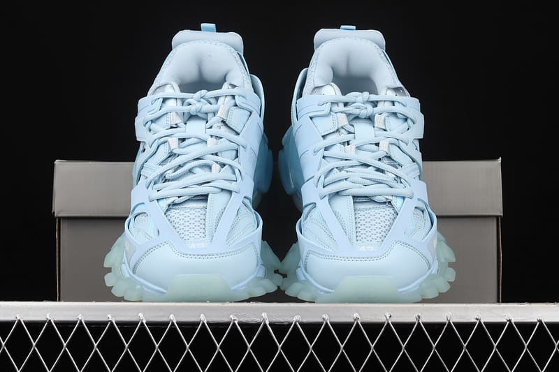 Tênis Balenciaga Track 'Clear Sole - Light Blue'