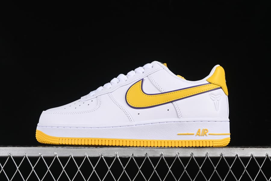 Tênis Nike Air Force 1 Low x Kobe Bryant Lakers Home