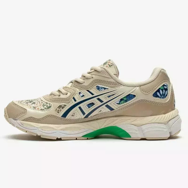 Tênis ASICS GEL-NYC - BEGE, VERDE E AZUL