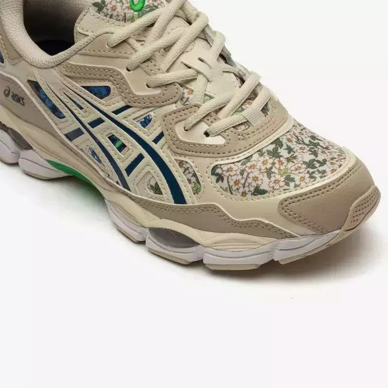 Tênis ASICS GEL-NYC - BEGE, VERDE E AZUL