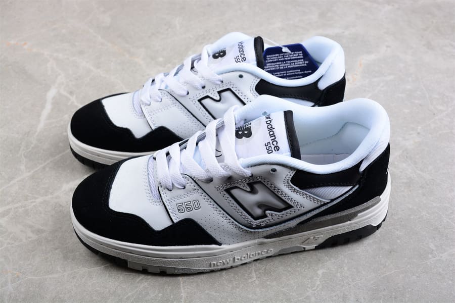 Tênis New Balance 550 GS White Black Rain Cloud