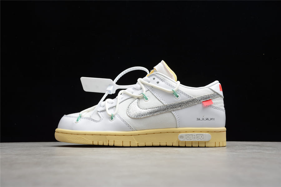 Tênis Nike Dunk Low x Off-White Lot 01 of 50