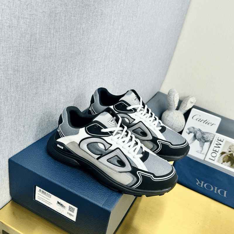 Tênis Dior B30 Blue Mesh Gray