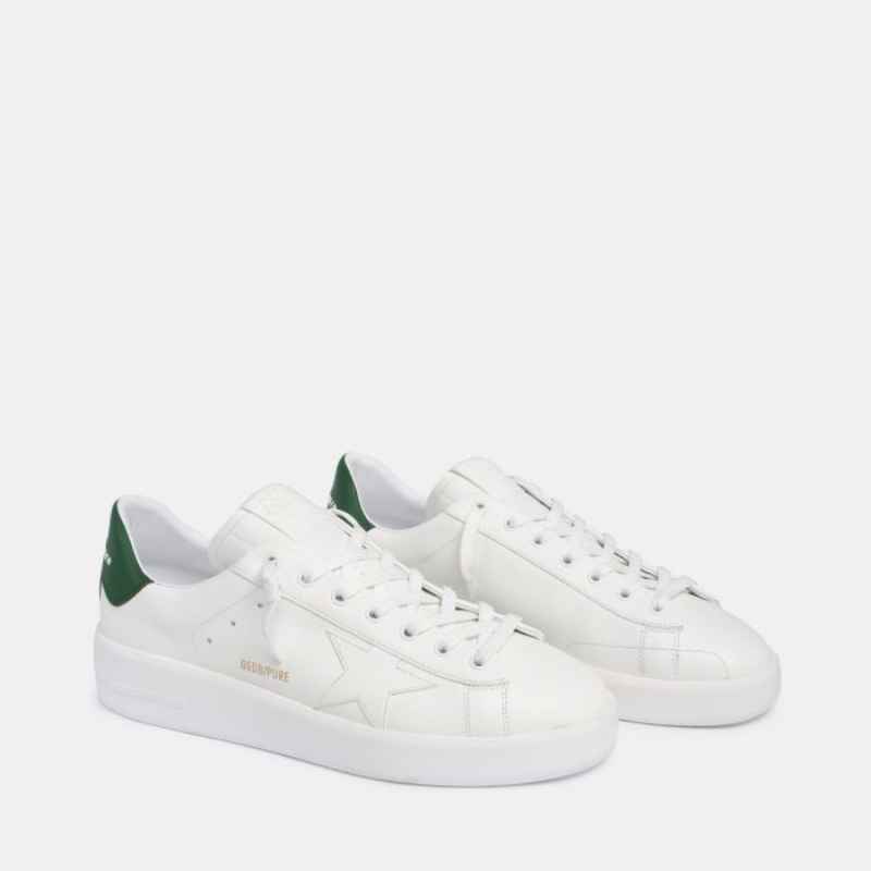 Tênis Golden Goose Purestar White Green