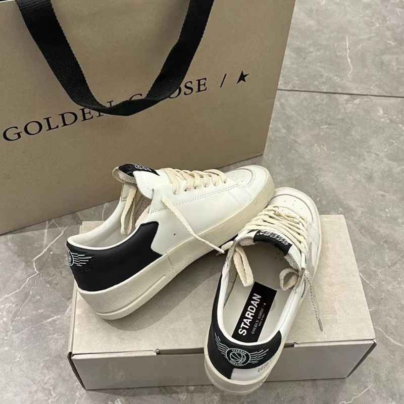 Tênis Golden Goose Stardan Ice White Black