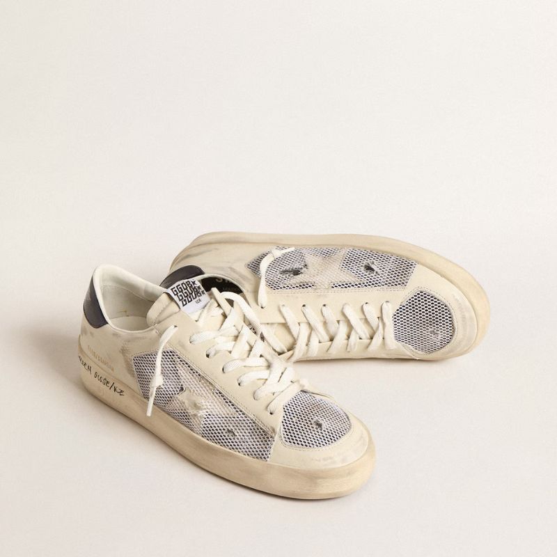 Tênis Golden Goose Stardan Canvas White