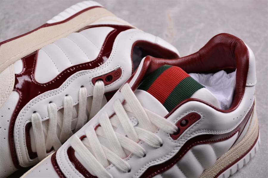 Tênis Gucci Re-Web Sneaker White Red