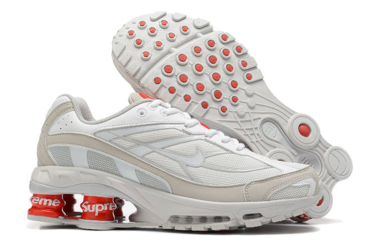 Tênis Nike Shox x Supreme Ride 2 White