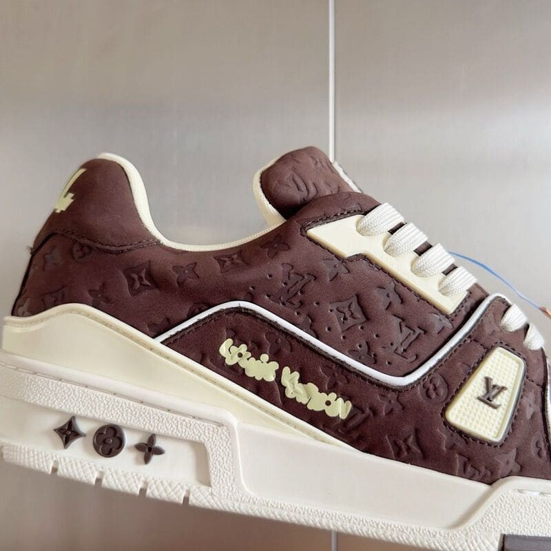 Tênis Louis Vuitton LV Trainer Tyler, the Creator Mocha