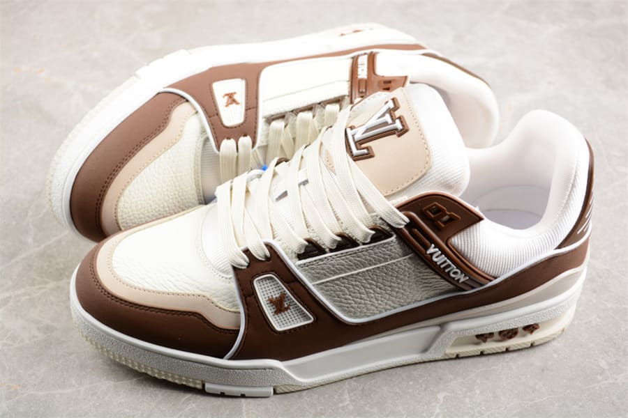 Tênis Louis Vuitton LV Trainer Brown