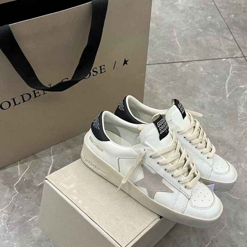 Tênis Golden Goose Stardan Ice White Black