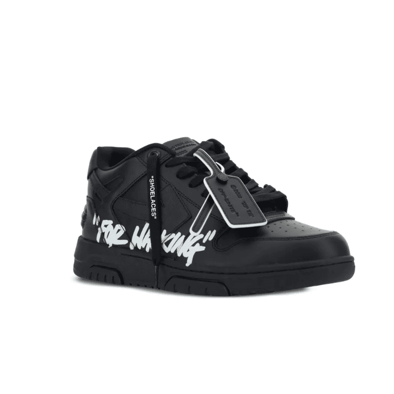 Tênis Off-White Out of Office For Walking Black