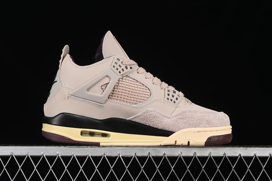 Tênis Air Jordan 4 x A Ma Maniere "Fossil Stone"