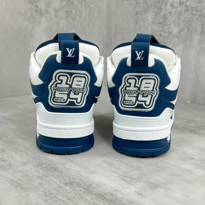 Tênis Louis Vuitton LV Skate Sneaker Marine White