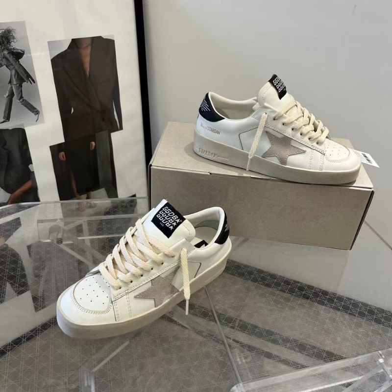 Tênis Golden Goose Stardan Ice White Black