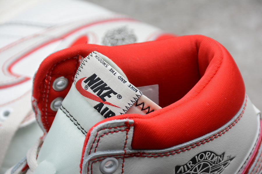 Tênis Air Jordan 1 High Phantom Gym Red