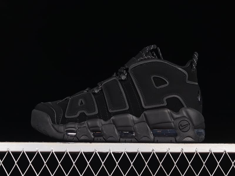 Tênis Nike Air More Uptempo Black Reflective (2018)
