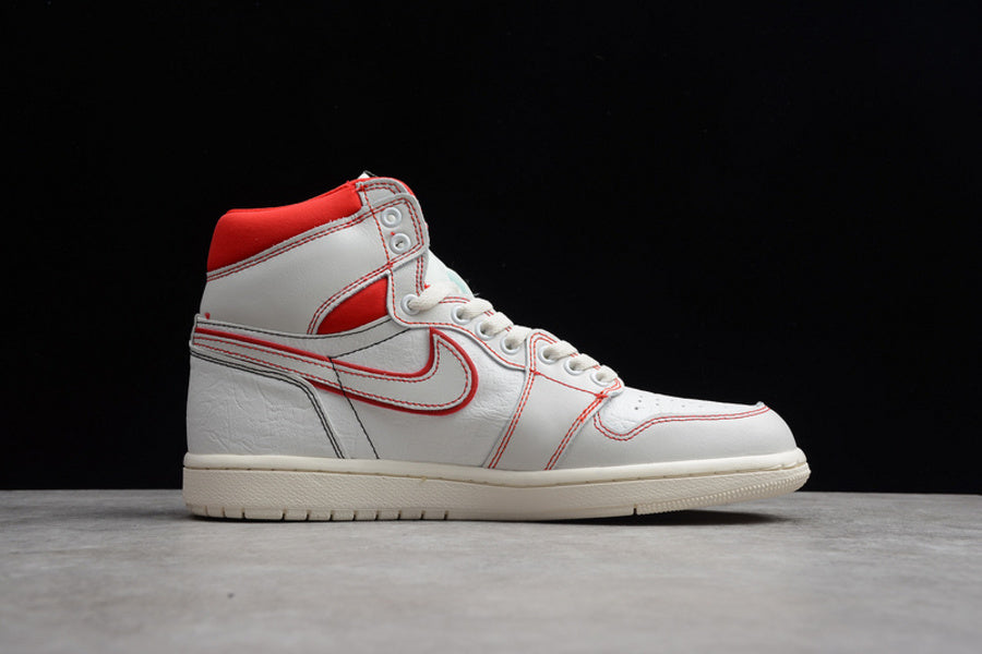Tênis Air Jordan 1 High Phantom Gym Red