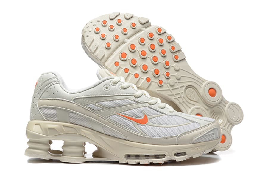 Tênis Nike Shox Ride 2 Light Bone Turf Orange