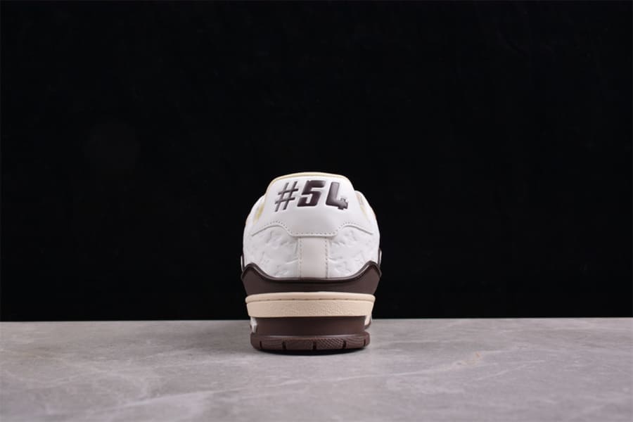Tênis Louis Vuitton LV Trainer Tyler, the Creator White Mocha